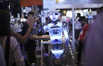 Un robot à VivaTech 2017