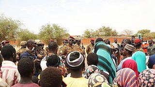 Burkina army ruler visits attack survivors as anger at army grows 