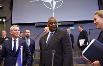 US-Verteidigungsminister Lloyd Austin und NATO-Generalsekretär Jens Stoltenberg