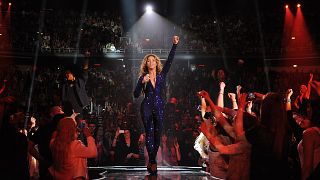 Beyonce performs on her "Mrs. Carter Show World Tour 2013", on Wednesday, April 17, 2013 at the Arena Zagreb in Zagreb, Croatia