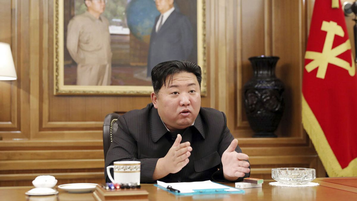 Der nordkoreanische Diktator im Juni 2022 