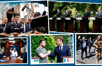 Photos de la visite à Kyiv des dirigeants européens, le 16/06/2022