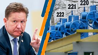 Le patron de Gazprom, Alexeï Miller au forum de Saint Pétersbourg le 16 juin 2022