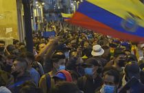 El jueves se cumplió el cuarto día de movilizaciones en las calles de Quito