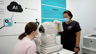 AI technology is being used to prevent blindness.