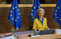 La présidente de la Commission européenne propose d'accorder le statut de candidat à l'Ukraine