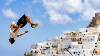 The world's best freerunners put on a gravity-defying show at Red Bull's Art of Motion competition 