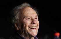 Jean-Louis Trintignant speaks during a press conference for Love at the 65th international film festival, in Cannes, southern France, May 20, 2012. 
