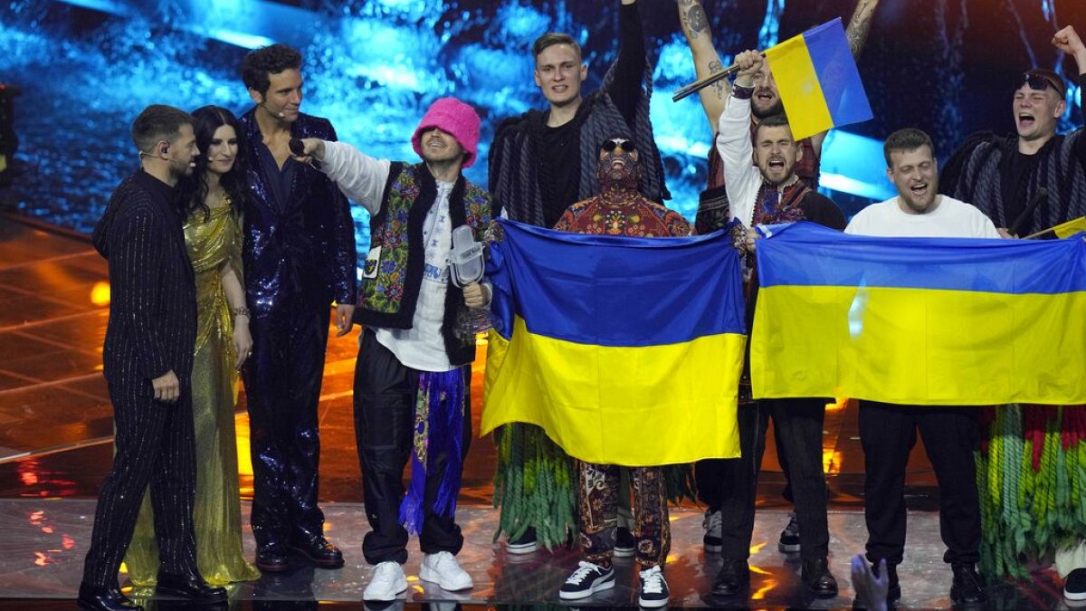 A 2022-es verseny nyertese, az ukrán Kalush Orchestra