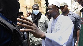 L'opposant Ousmane Sonko à Dakar, le 17/06/2022