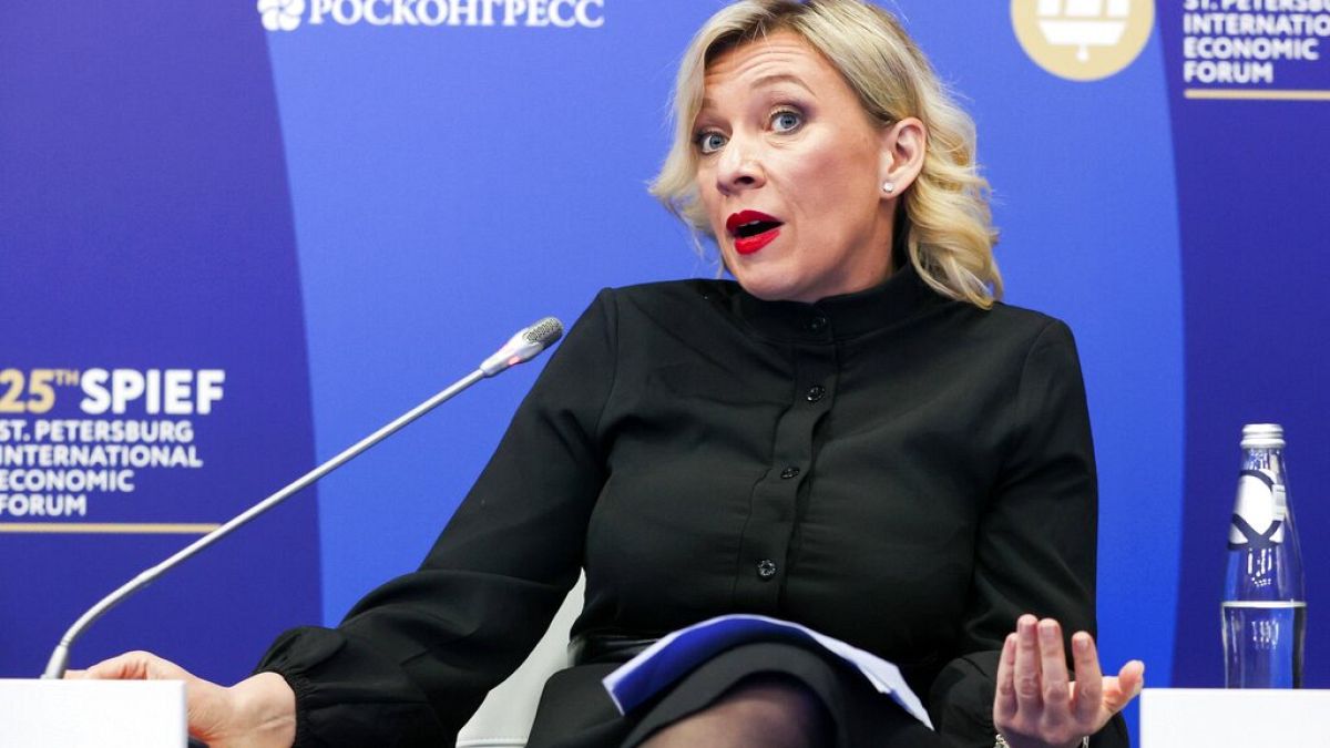 Rusya Dışişleri Bakanlık Sözcüsü Maria Zakharova