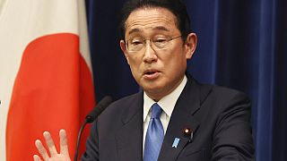 Kisida Fumio japán miniszterelnök beszédet tart 2022. június 15-én - KÉPÜNK ILLUSZTRÁCIÓ