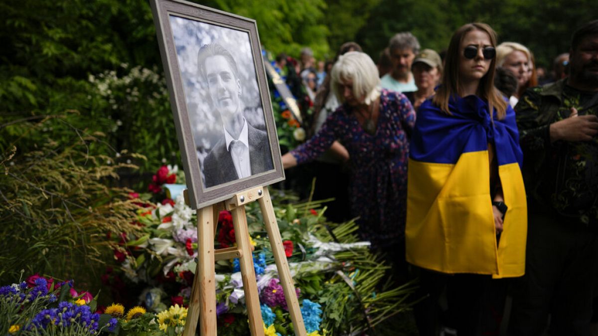 In memoria di Roman Ratushny. (Kiev, 18.6.2022)
