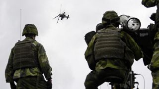 قوات سويدية للدفاع الجوي تتدرب لأول مرة ضد طائرات مروحية هجومية. 2019/09/19