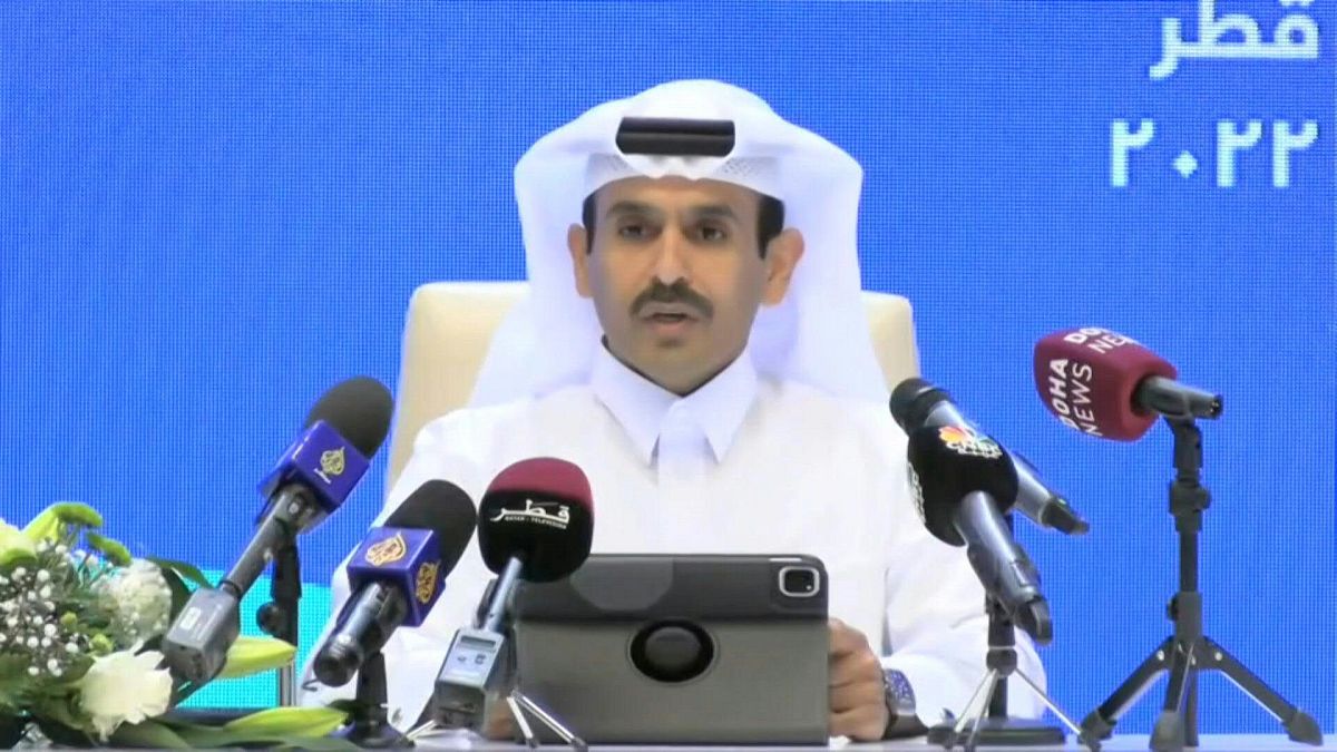 سعد بن شريدة الكعبي وزير الدولة لشؤون الطاقة القطري ونائب رئيس مجلس إدارة شركة "قطر للطاقة".