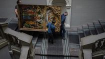 Arte ucraniana a salvo na Dinamarca
