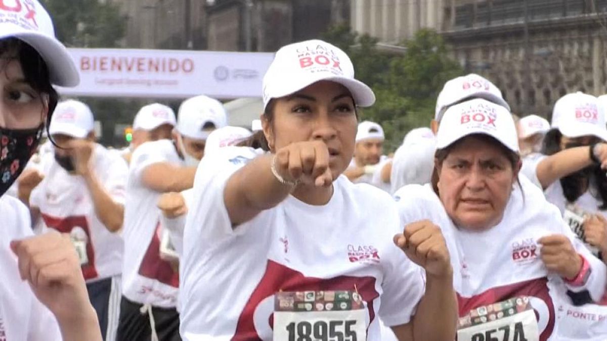 Captura de pantalla de la Plaza del Zócalo