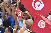 Manifestation à Tunis dimanche 19 juin 2022 contre le projet de Constitution du président Kais Saied