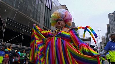 Thousands return to march in Sao Paulo's LGBT pride after Covid hiatus