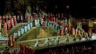 Arena di Verona celebrates 99 years with Verdi`s Aida