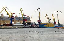 Kaliningrad'da ticari liman (arşiv)