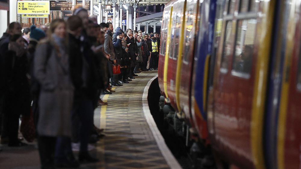 Rail chaos as Britain’s biggest strike in years begins