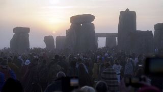 Solsticio de verano en Stonehenge con centenares de asistentes este año