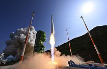 A Nuri rakéta elindul űrbéli útjára 2022. június 21-én