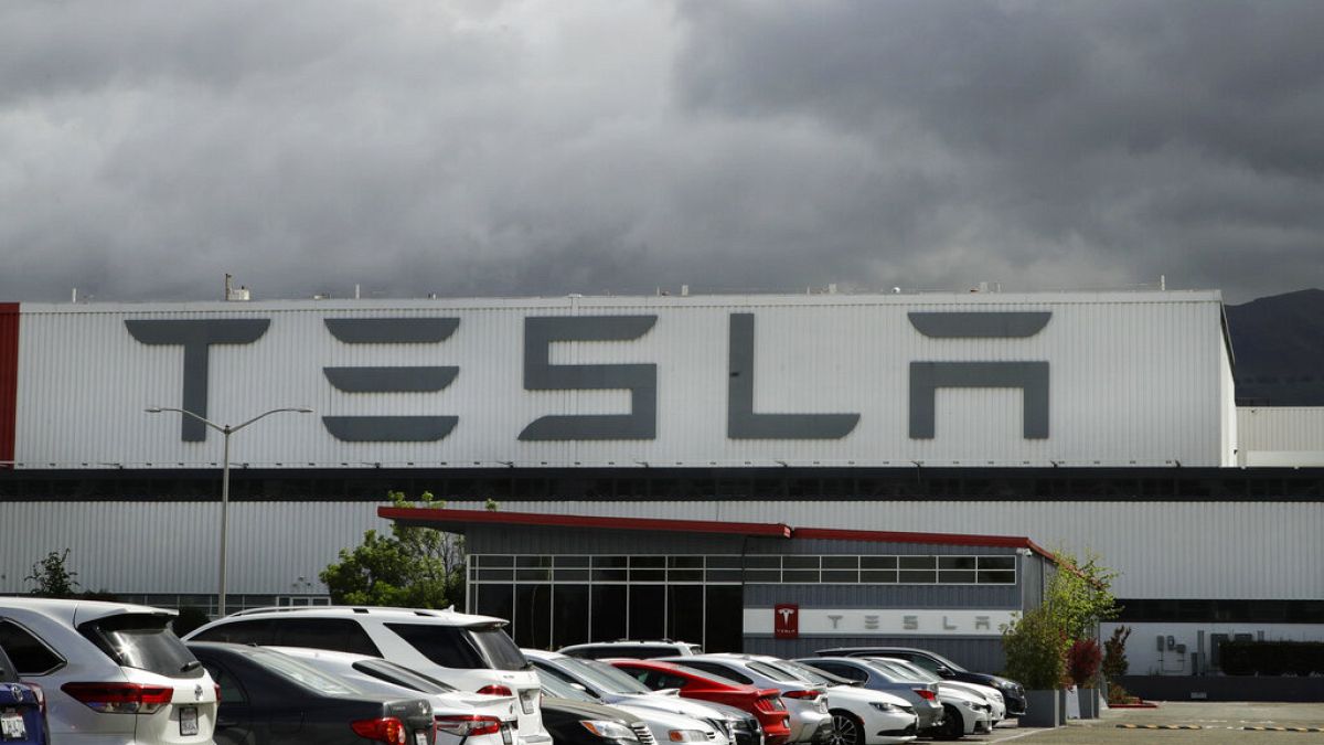 ABD'nin Kaliforniya eyaletindeki Tesla fabrikası (arşiv) 