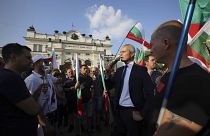 Manifestações na Bulgária.
