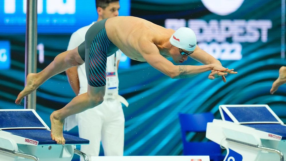 Ukraine swimmer wins World Champs medal while his dad fights Russians