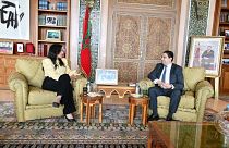 وزيرة الداخلية الإسرائيلية إيليت شاكيد ووزير الخارجية المغربي ناصر بوريطة