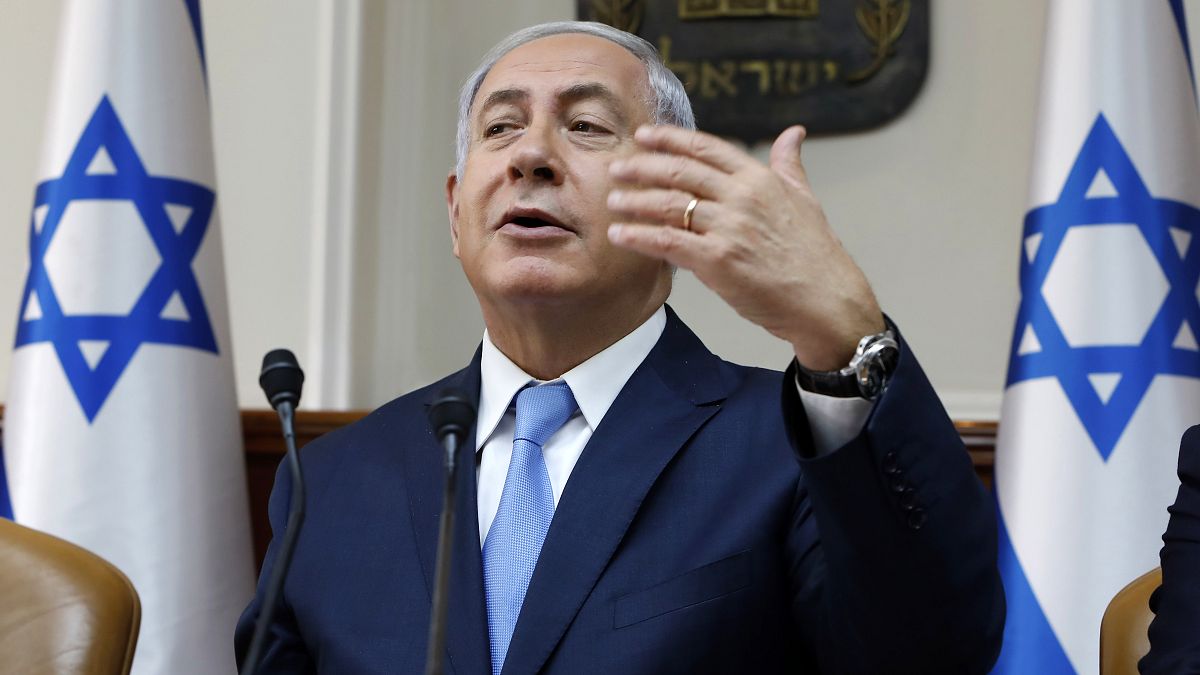 رئيس حكومة إسرائيل  السابق بنيامين نتنياهو