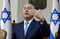 رئيس حكومة إسرائيل  السابق بنيامين نتنياهو