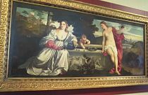 "Amor sacro y profano",  cuadro de Tiziano
