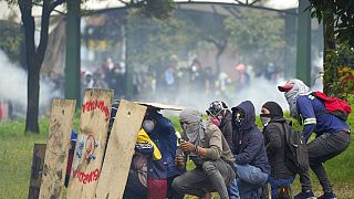 Disturbios en Quito