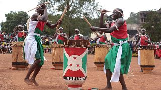 Burundian drummers keeping the old vibe alive