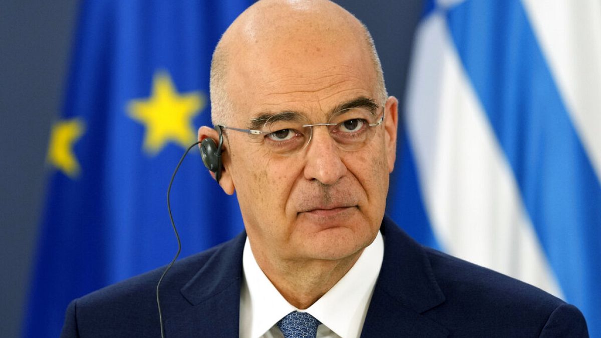 Ο υπουργός Εξωτερικών της Ελλάδας Νίκος Δένδιας
