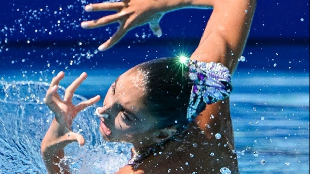 Η Ελληνίδα πρωταθλήτρια της καλλιτεχνικής κολύμβησης Ευαγγελία Πλατανιώτη