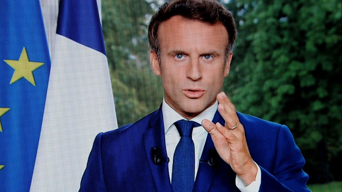 Emmanuel Macron, Presidente francês.