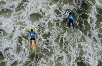 Серфинг-шоу в секторе Газа