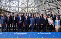 Les dirigeants des 27 réunis à Bruxelles à occasion d'un sommet européen, le 23 juin 2022