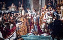 "La consacrazione dell'imperatore Napoleone e l'incoronazione dell'imperatrice Giuseppina nella cattedrale di Notre-Dame il 2 dicembre 1804" del pittore francese Jacques Louis