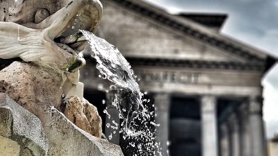 Italy is in the grip of a severe drought and water restrictions have been imposed.  