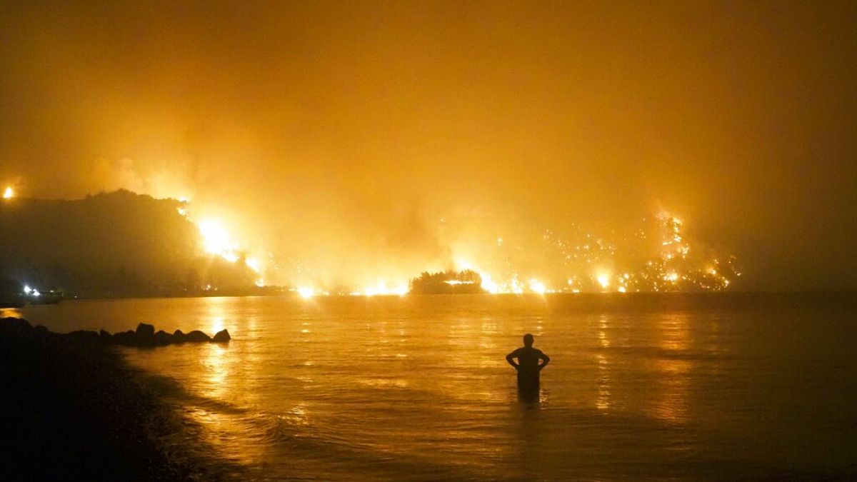 1 Jahr später nachdem die Insel in Flammen stand sind die Auswirkungen immer noch deutlich zu spüren