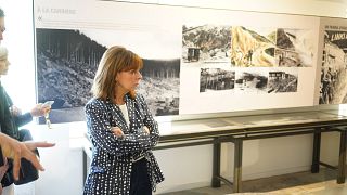 Η Πρόεδρος της Δημοκρατίας Κατερίνα Σακελλαροπούλου επισκέφτηκε το πρώην στρατόπεδο συγκέντρωσης Νατζβάιλερ-Στρούτχοφ, στο Στρασβούργο
