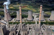 A coal power plant in Kozani, Greece.