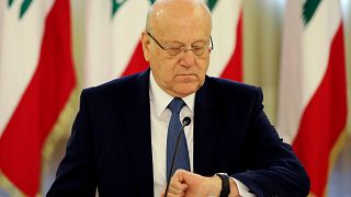 رئيس وزراء لبنان المكلف نجيب ميقاتي.