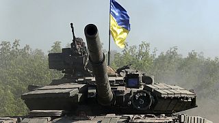 Char ukrainien près de Severodonetsk, le 21/06/2022