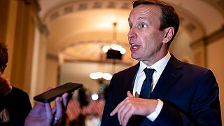 Chris Murphy, D-Conn., who has led the Democrats in bipartisan Senate talks to rein in gun violence, at the Capitol in Washington, Wednesday, June 22, 2022. 